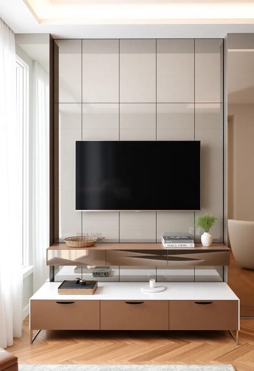 Innovative⁤ Storage​ Solutions to Enhance Your Mirrored⁢ Wall Style