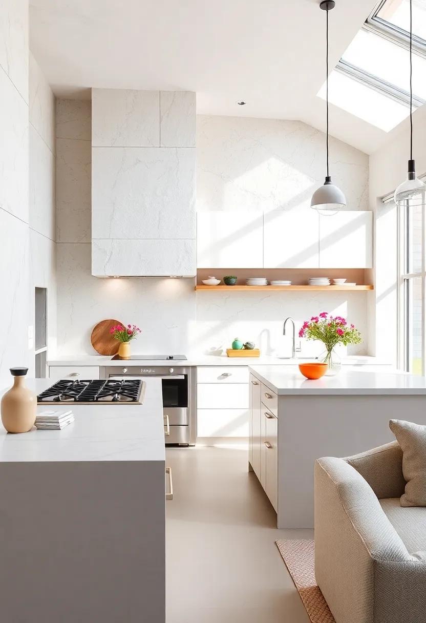 Incorporating Natural Light to Enhance the Beauty of a White Kitchen