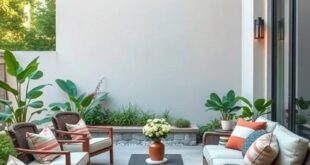 Transform Your Outdoor Space: The Elegance of Patios with Stone Borders