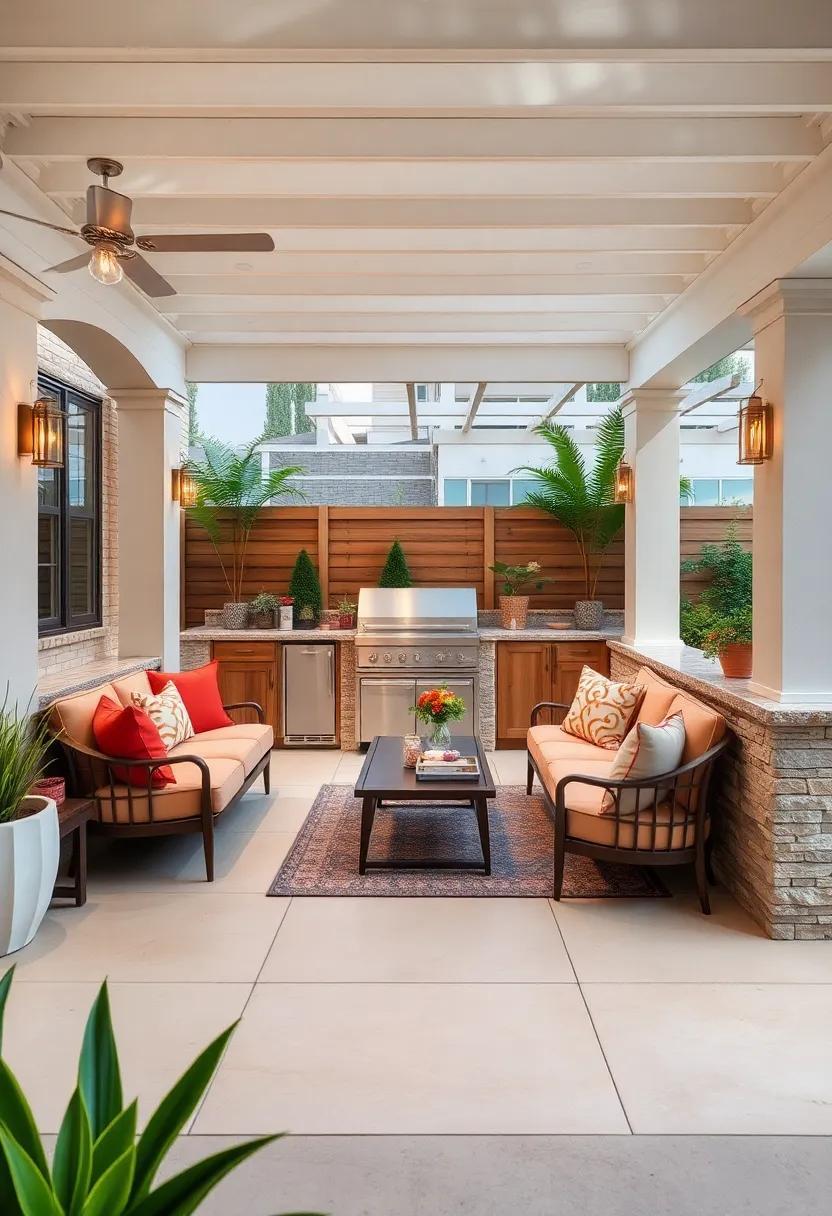 Elevate Your Outdoor Experience: Unveiling the Charm of Patio Kitchens with Prep Stations