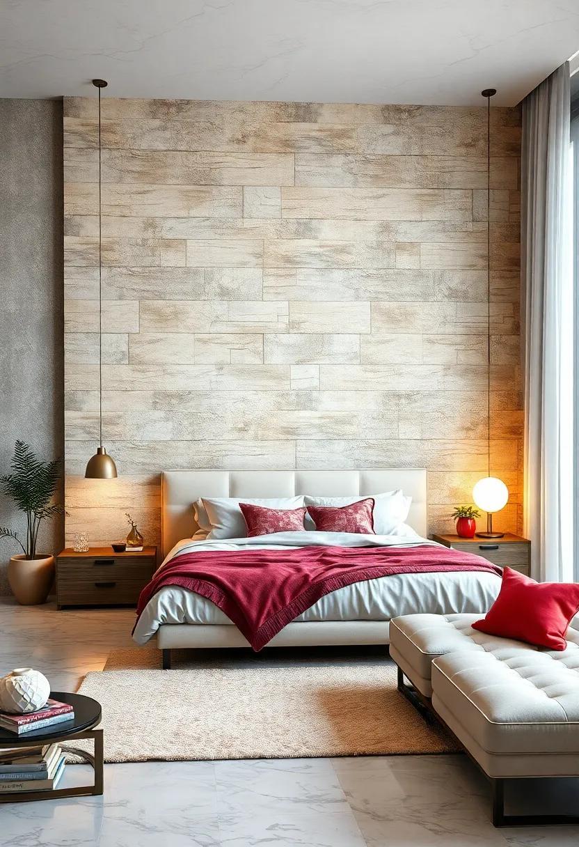 27 Inspiring Bedroom Accent Wall Ideas Using Vinyl Decals for Unique Style