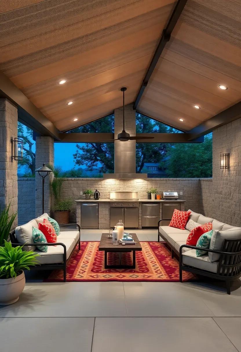 25 Must-Have Features for Your Outdoor Kitchen Under a Covered Patio