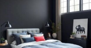 29 Stunning Black Bedroom Paint Colors to Transform Your Space into a Dreamy Retreat