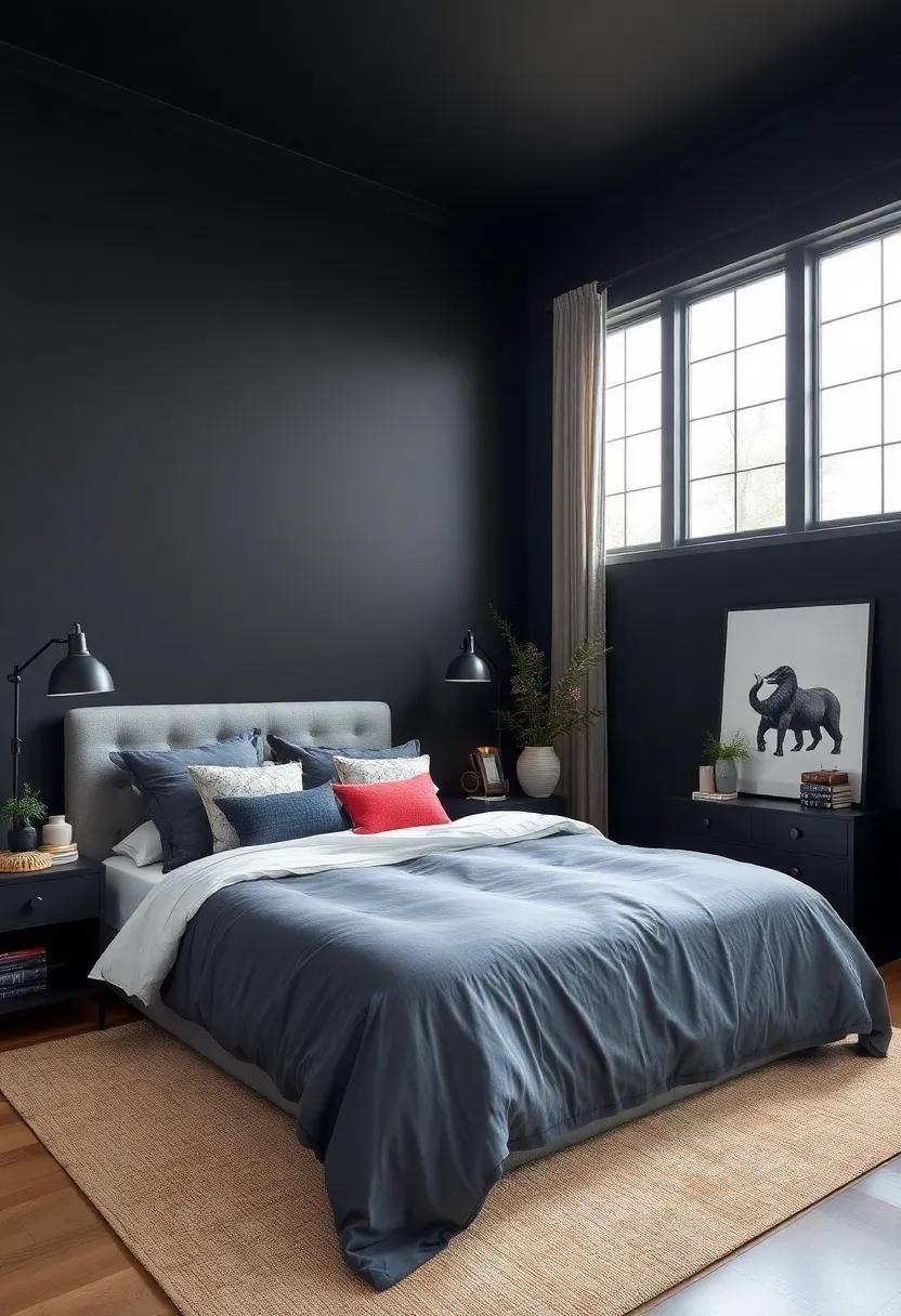 29 Stunning Black Bedroom Paint Colors to Transform Your Space into a Dreamy Retreat