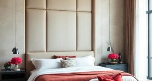 25 Stunning High-End Bedrooms Featuring Luxurious Upholstered Walls for Ultimate Comfort