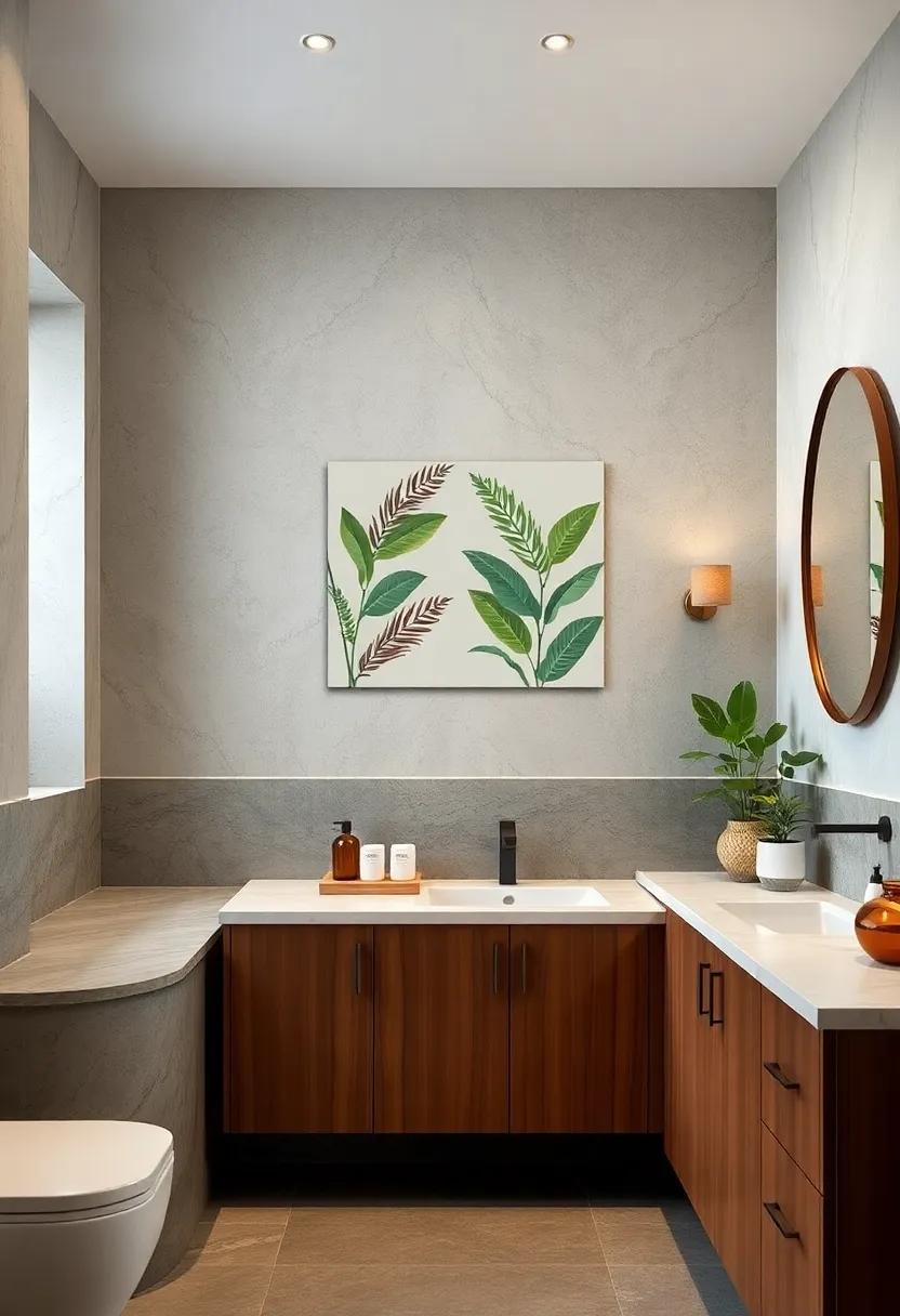 Nature-Inspired accents: ⁤Incorporate‌ plants ​or botanical prints to bring a refreshing touch ⁣of greenery that pairs beautifully with wooden elements