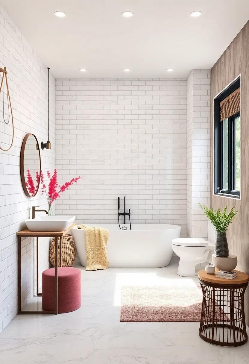 Embrace Classic ​Subway Tiles: ⁤Discover how white ⁤subway tiles ⁣can create a timeless and ‍elegant look, making your bathroom ⁤feel both spacious and chic