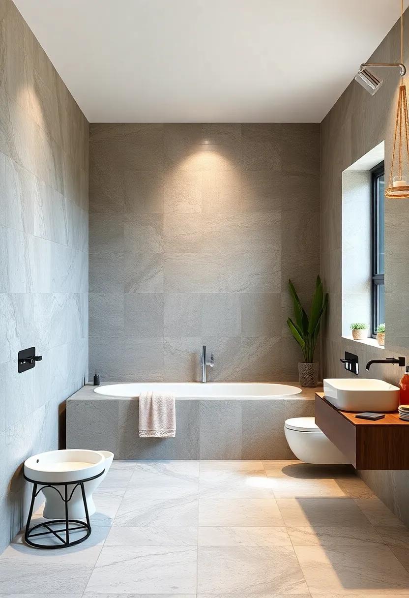 Embrace⁢ a Shimmering Effect: ⁢Introduce metallic or iridescent tiles⁤ that catch the light and add‌ a ⁤touch of glamour to your bathroom design