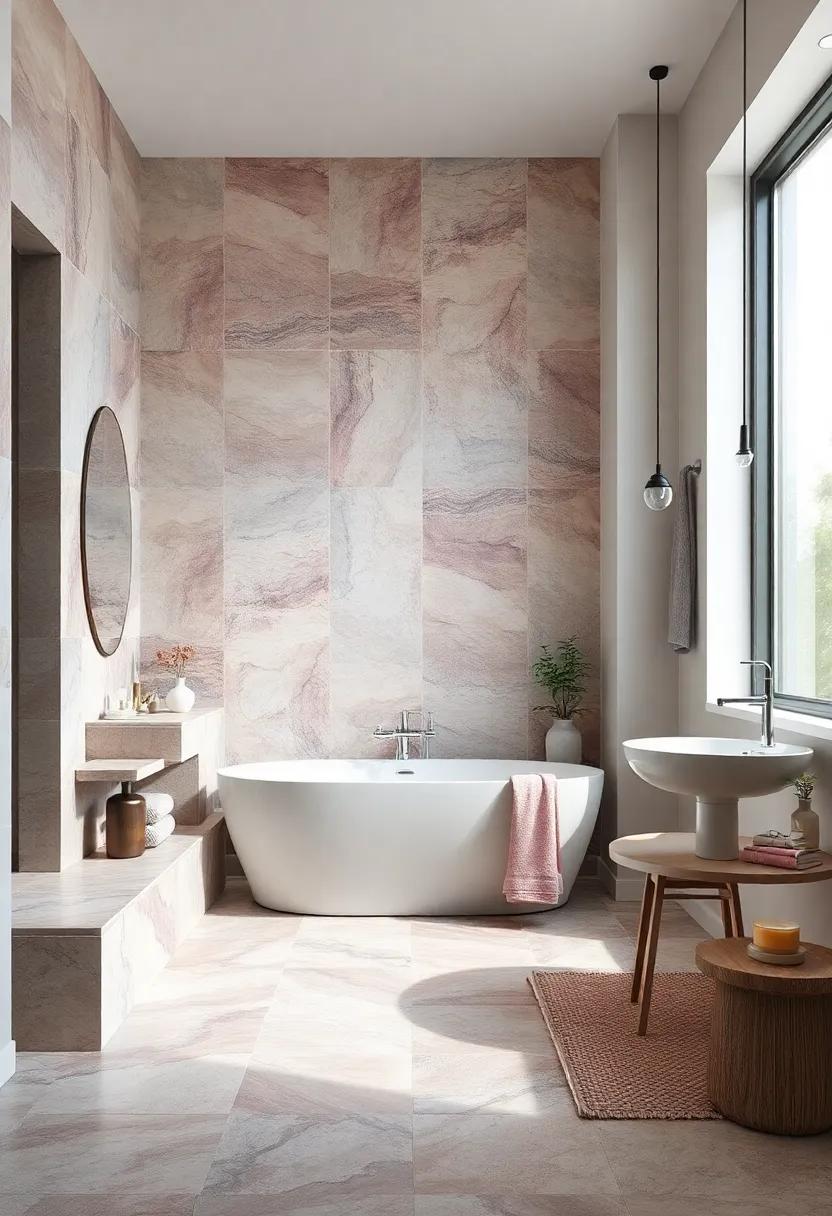 Incorporate a Watercolor ‍Effect:​ Bring a splash of ⁣artistry‍ with watercolor-inspired‌ tiles that create a soft,dreamy finish for a tranquil ‍ambiance