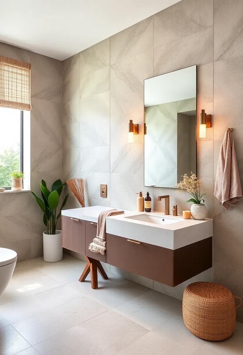 Make ⁢a Statement with​ Backsplashes: Highlight your vanity area⁢ with a ⁤colorful⁢ or ⁤patterned backsplash that ⁢reflects your style and adds character to the ​room