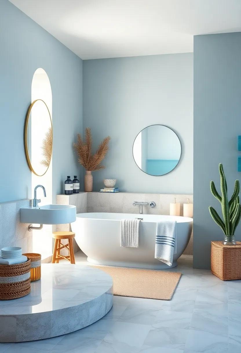 Embrace a Coastal Color Palette: Soft Blues and Sandy Neutrals for a Relaxing Atmosphere