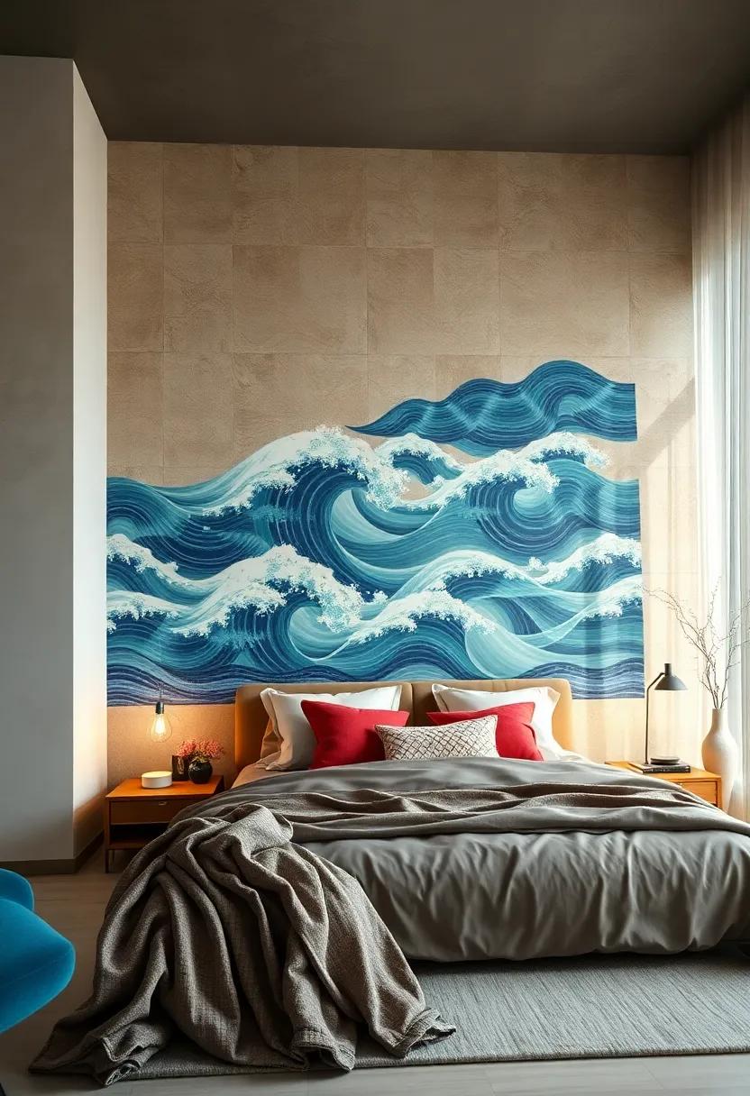 Dynamic Wave Patterns:​ Capture the essence of the​ ocean with ⁢wave-inspired decals ‌that create a soothing,⁤ flowing vibe in your room
