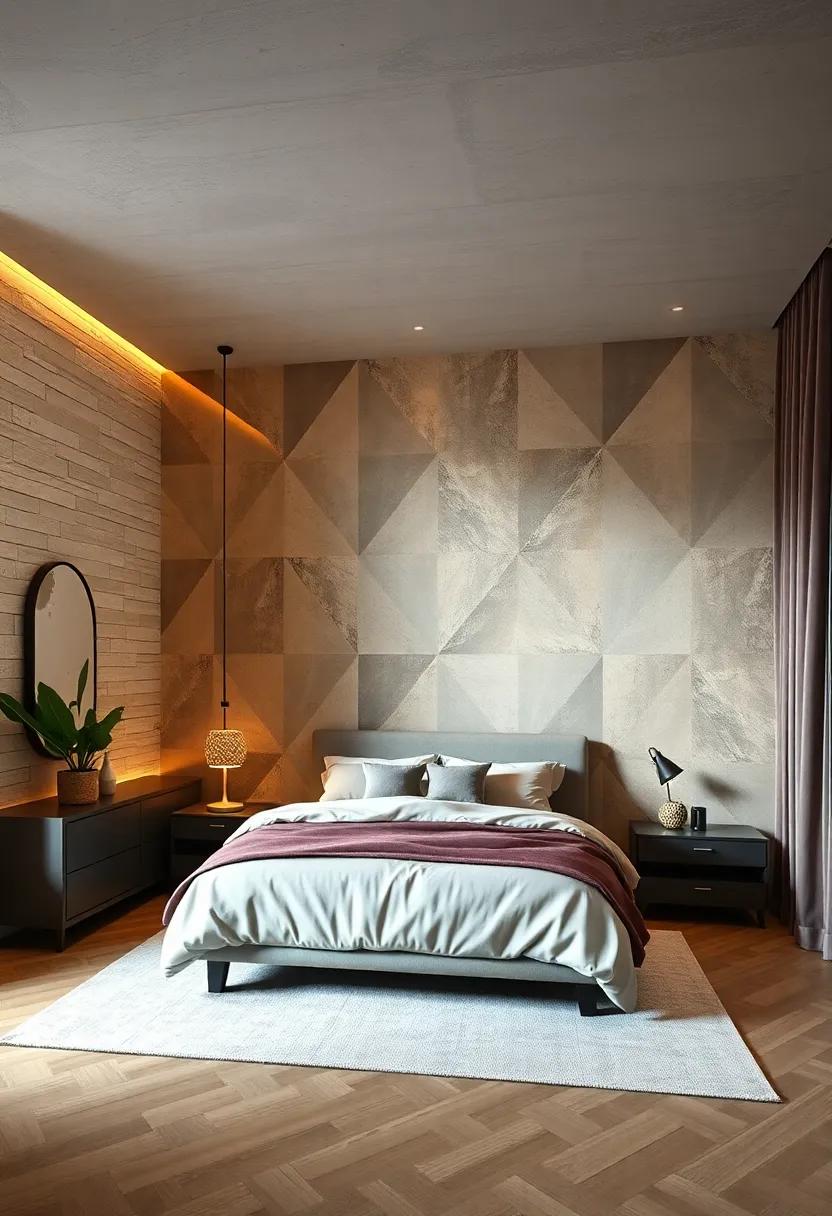 Geometric‌ Grace: Elevate your space ‍with bold ‌geometric patterns that add a modern twist ‍and offer⁤ a⁢ visual focal point