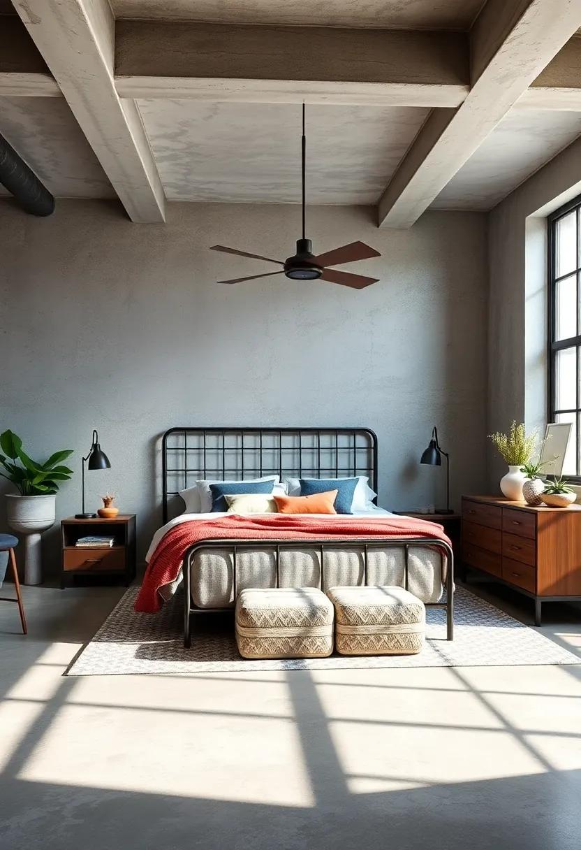 Industrial Vibes: Use ⁣metal-framed beds and furniture ⁣for a chic, industrial feel that pairs ​well with loft-style decor