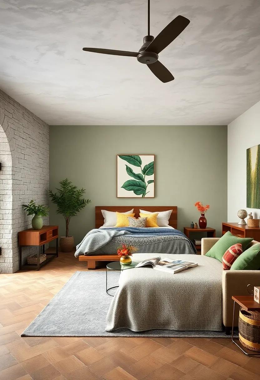Nature-Inspired Colors: Infusing Your Room with Rich‍ Greens and Grays