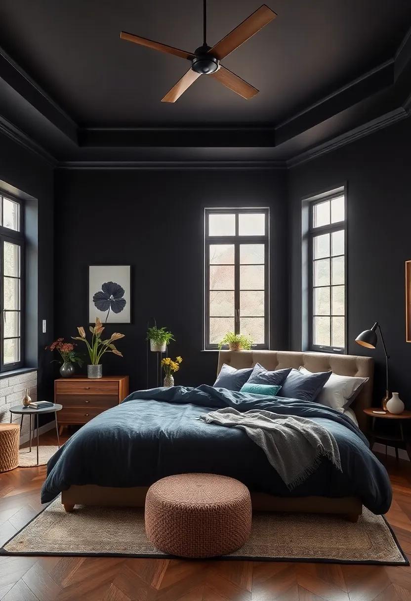 Nightshade -⁢ Imbuing ​your bedroom with a hint of dark purple, nightshade complements warm lighting for a cozy and inviting space