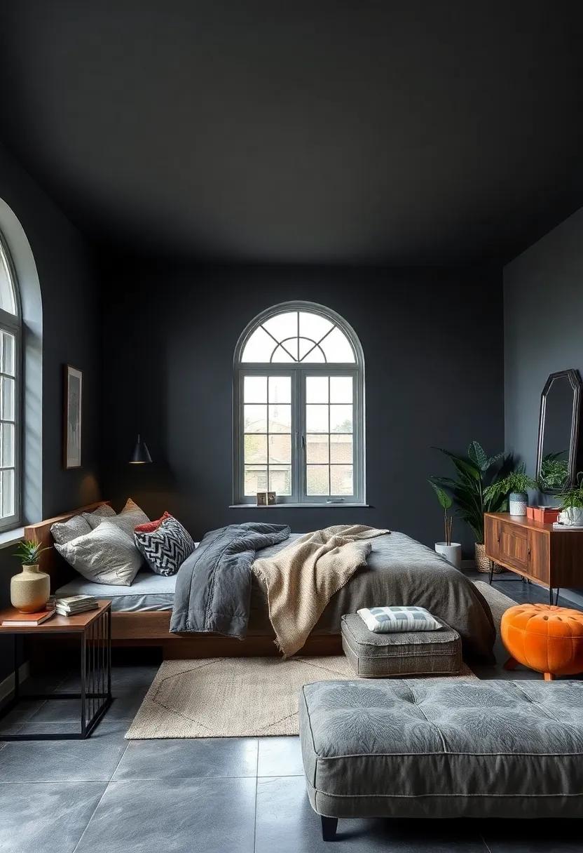 slate Gray - This muted black-infused gray⁢ provides a modern edge while retaining a cozy atmosphere,⁤ ideal for a contemporary retreat
