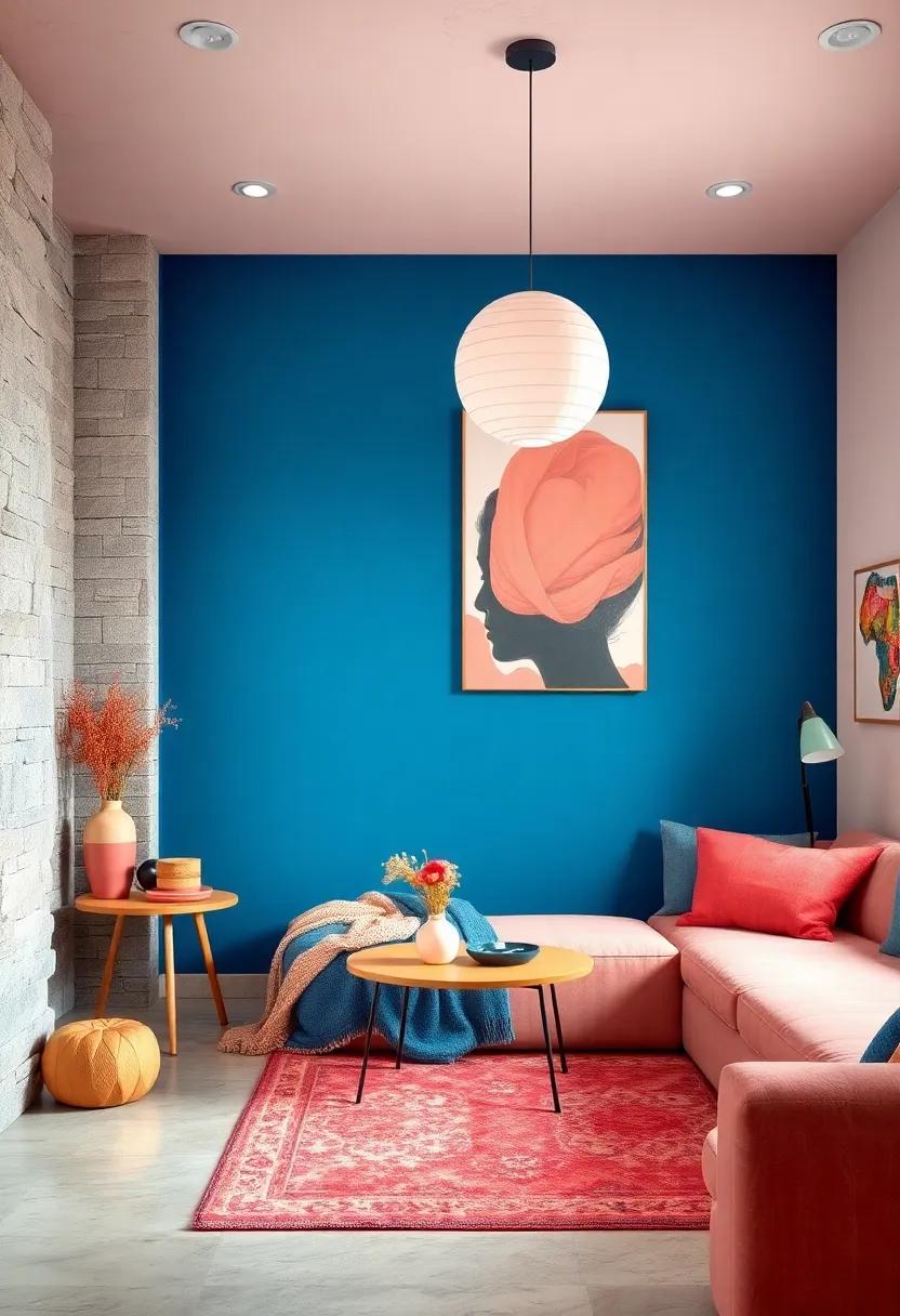 The Charm of Coral: Infusing ⁢Warmth ‌in a Cool Color Palette for Teen Spaces