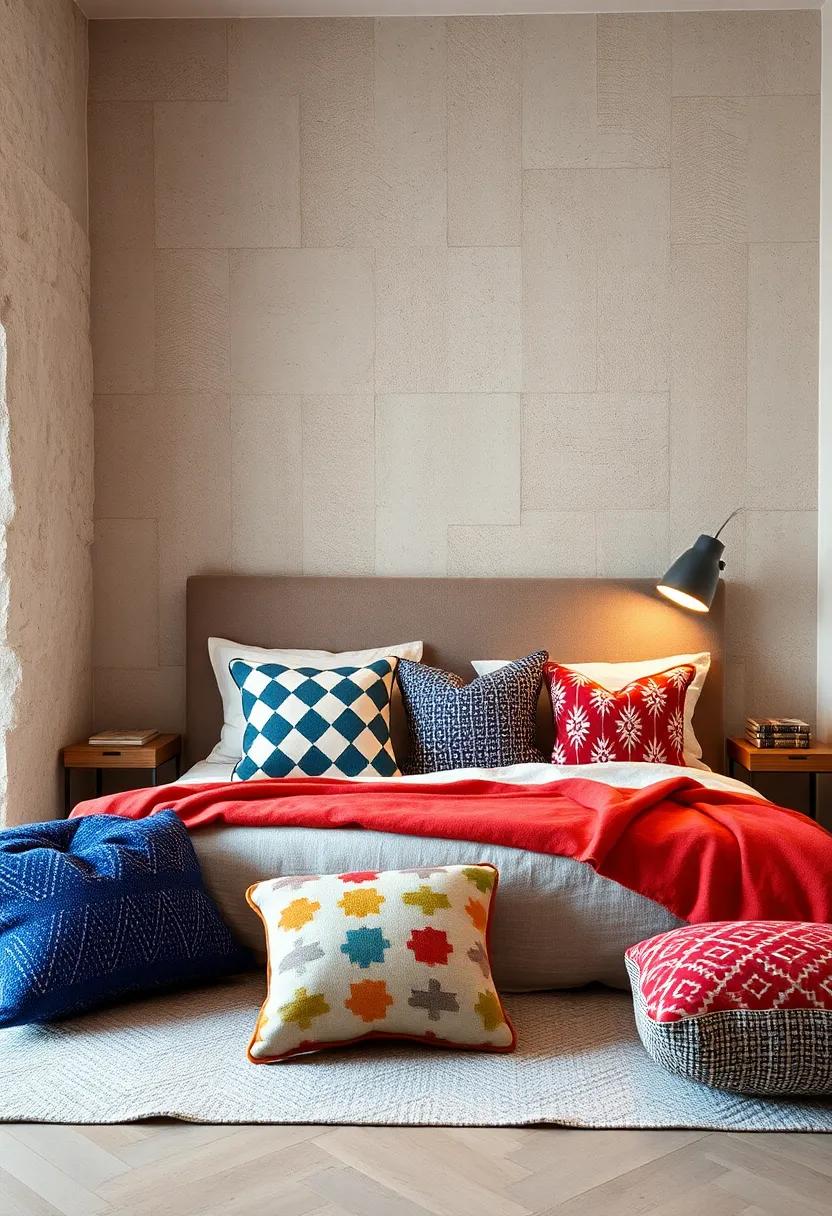 Playful ⁤Patterns: Mix and match pillows with multi-patterned designs for an⁢ eclectic ⁣look,‌ encouraging boldness and individuality in the ‌decor