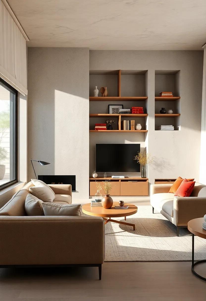 Incorporating Built-ins for Seamless Transition Between Rooms