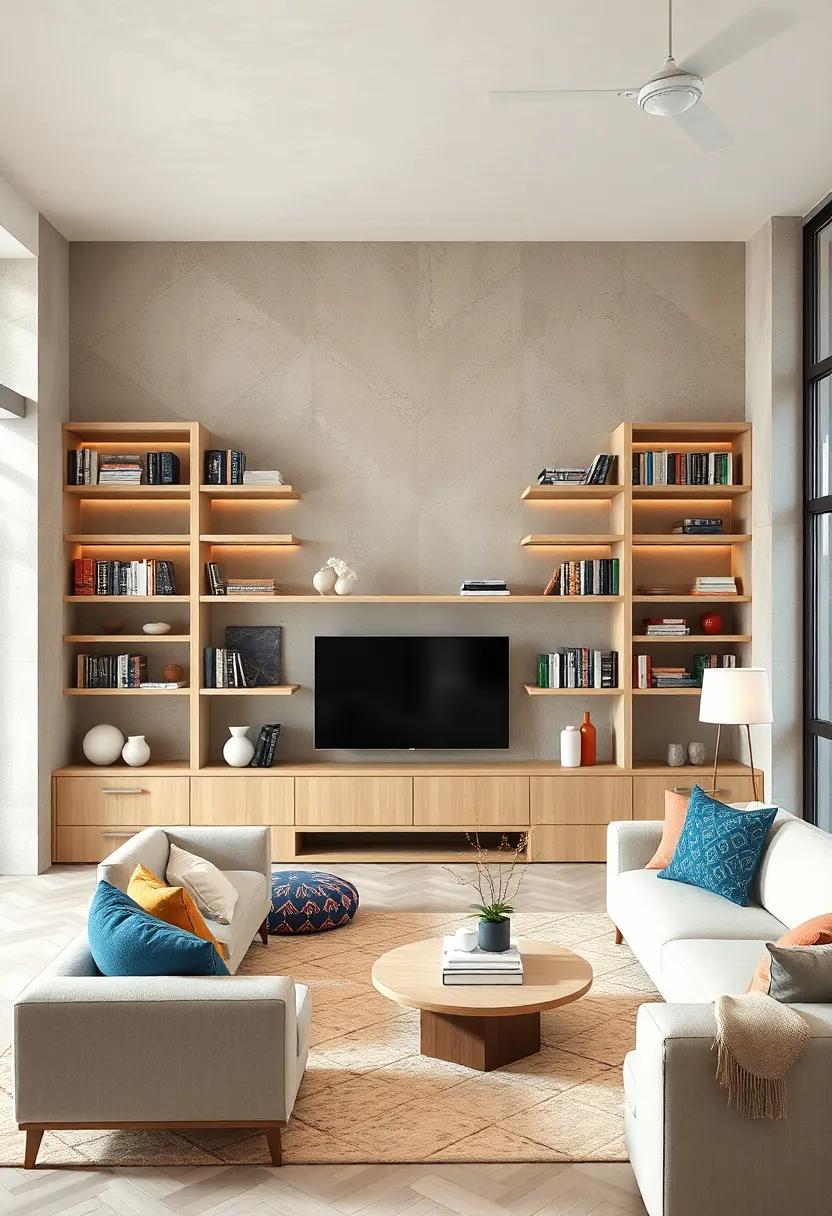 Innovative Built-in Ideas for Home Libraries in Minimalist Settings