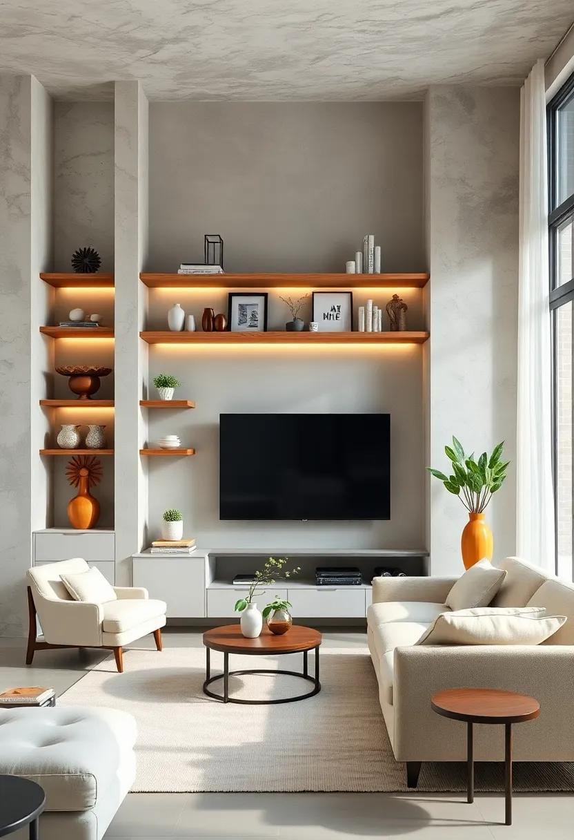 Transforming Blank Walls into Functional Art with Custom Shelves