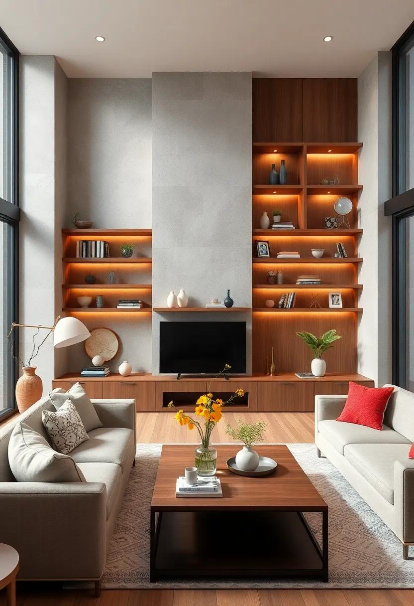 Utilizing Vertical Space: Maximizing Shelves in Small Living Rooms
