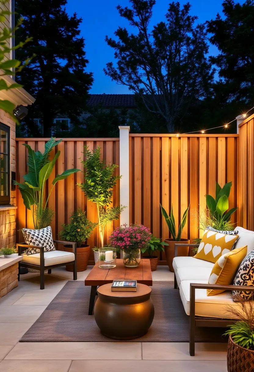 Cedar Wood Fencing: Opt for cedar wood fencing to enjoy its natural resistance to decay, maintaining a beautiful aesthetic while blending seamlessly with your garden