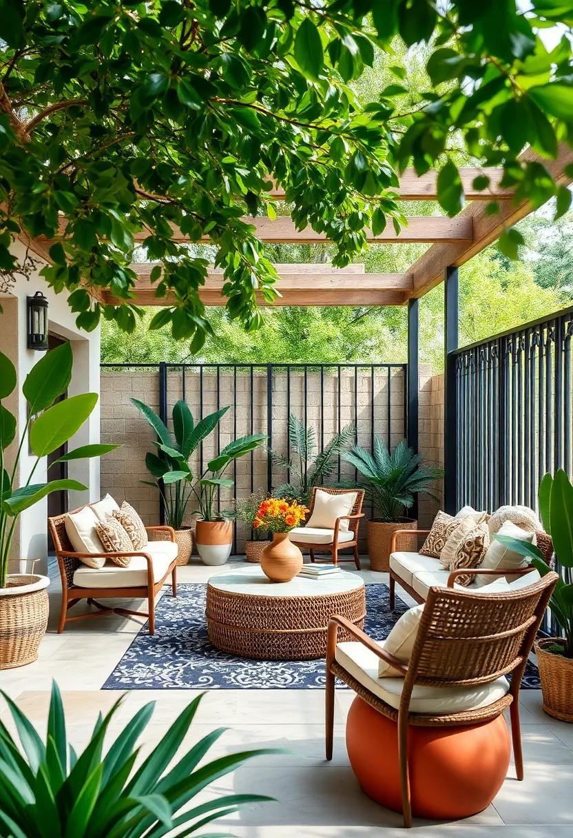 Rustic Corrugated Iron fencing: Use rustic corrugated iron as a fencing material for a surprising yet elegant texture, combining modern and colonial aesthetics seamlessly