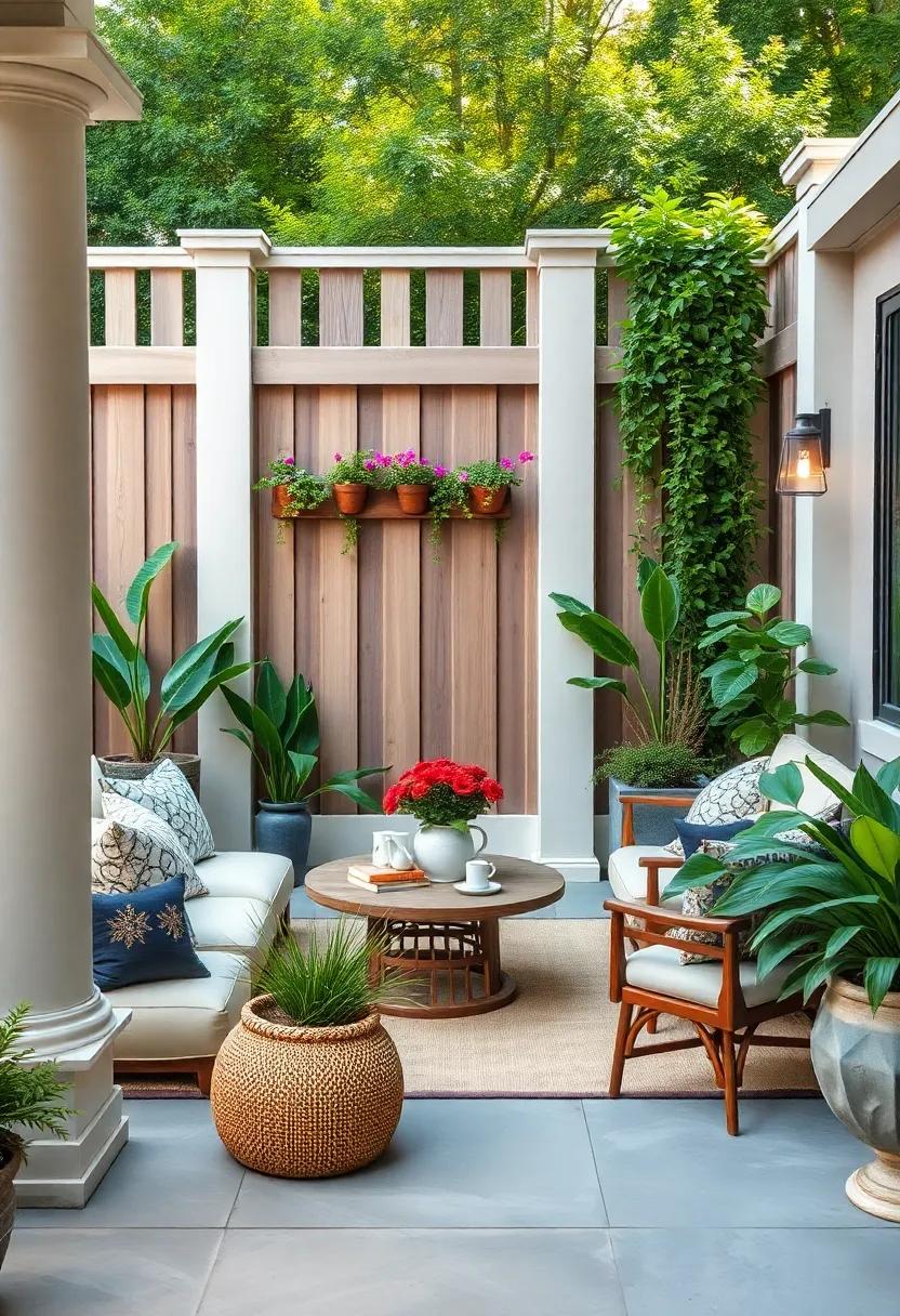 Seasonal Fencing Themes: Embrace the changing seasons by decorating your fencing with seasonal themes and colors, keeping your garden’s aesthetic fresh and engaging year-round