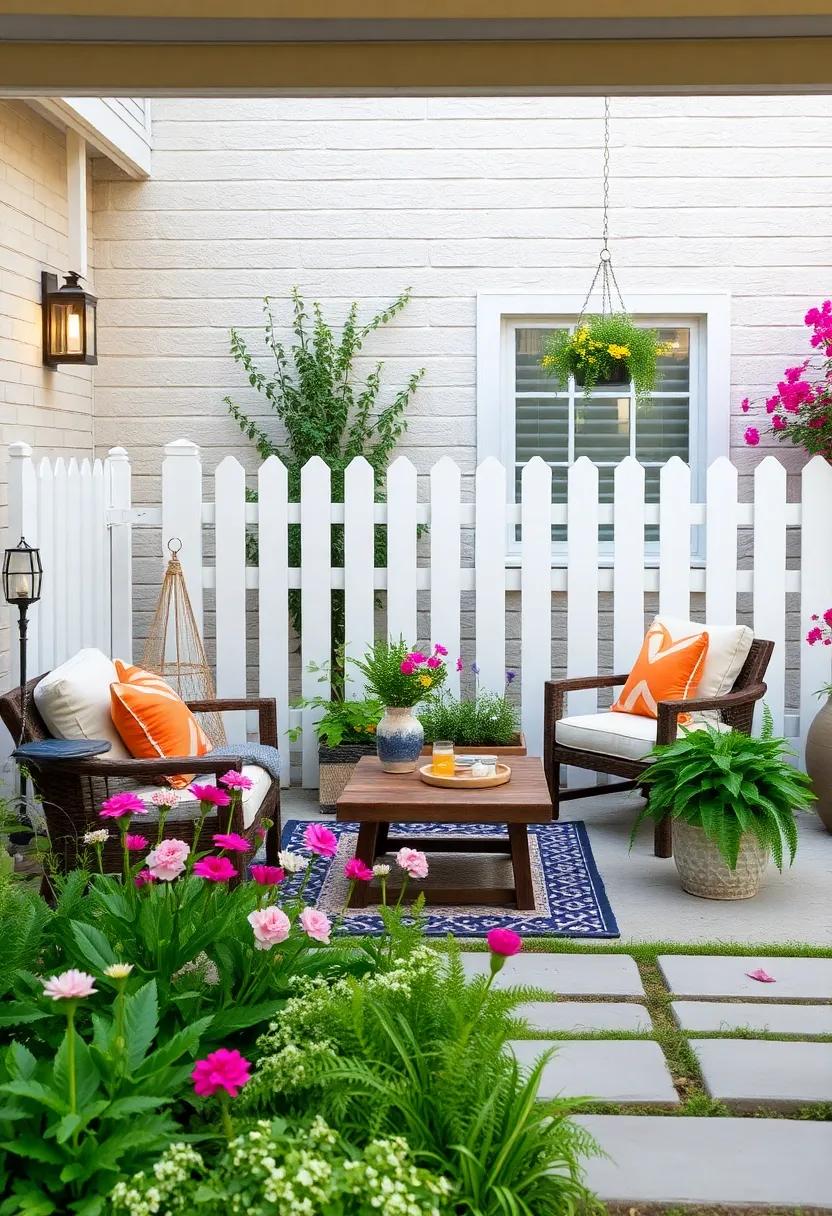 Classic Picket Perfection: ‍Discover ​the timeless appeal of a classic white ‍picket fence, perfectly painted to frame your blooming flowers and‍ vegetable beds