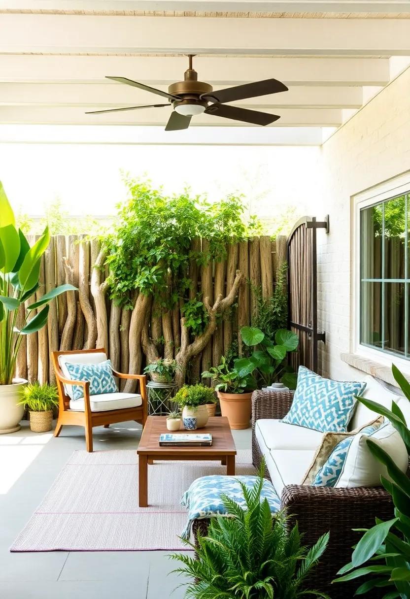 Driftwood Discovery: Utilize weathered driftwood to craft a unique fence that tells a story, seamlessly integrating with your coastal or lakeside garden