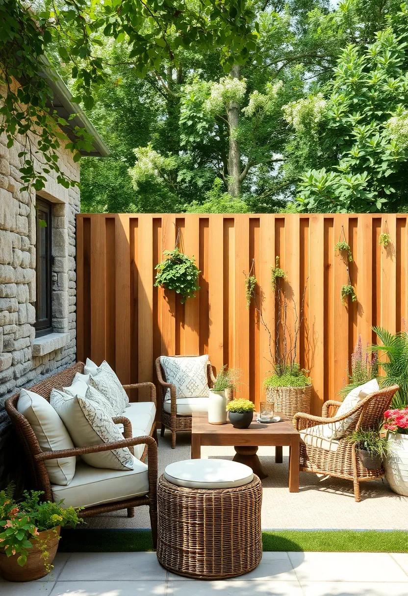 Stone and timber Harmony: Combine stone walls ‌with wooden fencing⁢ to create a‌ stunning ‍contrast, enhancing the natural beauty of your garden landscape