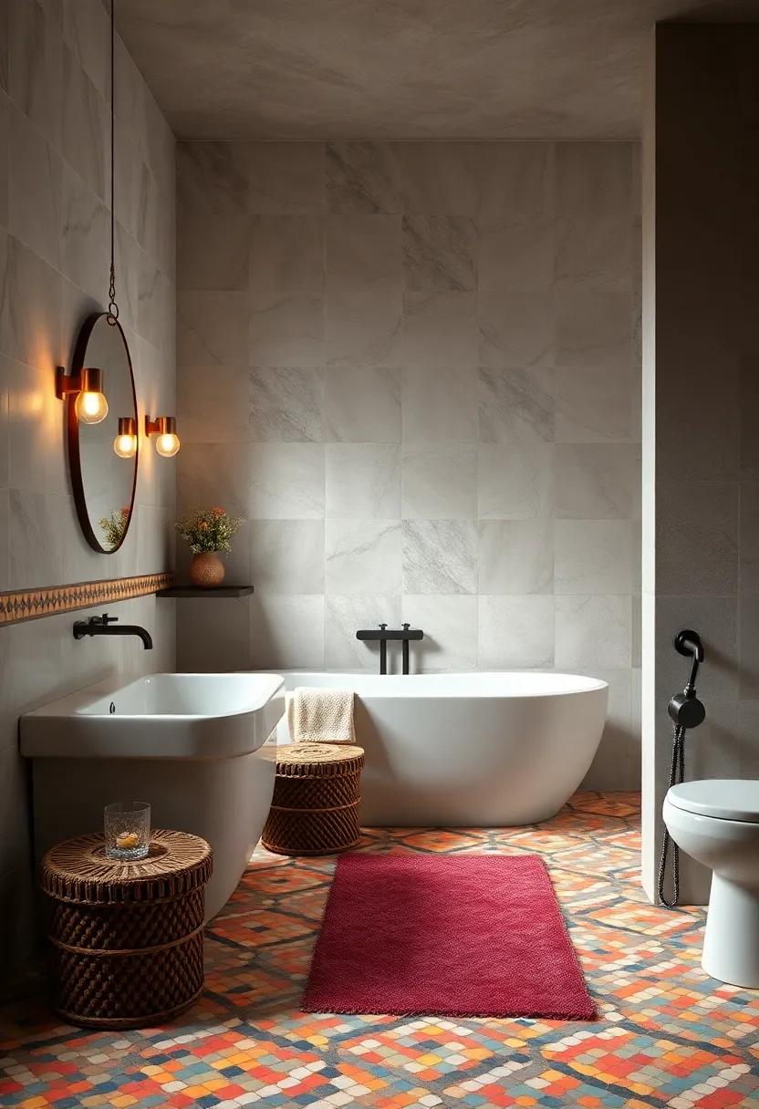 Retro revival: Bold colors ​and playful ‌patterns within ⁤the mosaic tiles blend nostalgia‍ with modern-day comforts, creating a vintage-inspired masterpiece