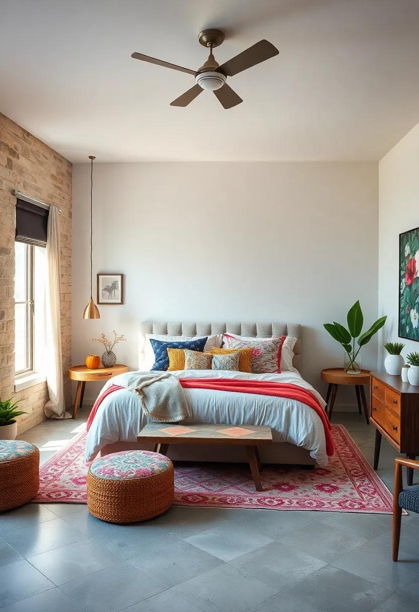 Mixed Patterns: Blend different patterns in ​your textiles, from floral‍ to geometric, for a⁢ dynamic and lively bedroom environment