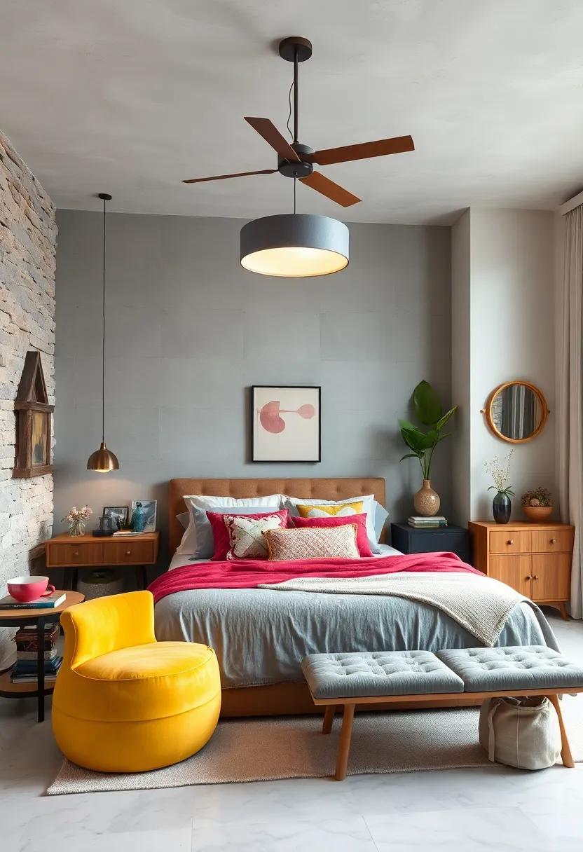 statement Lighting: Opt for a bold light fixture, such as an oversized‍ pendant⁢ or an artistic lamp, to serve as a focal point in⁢ the room