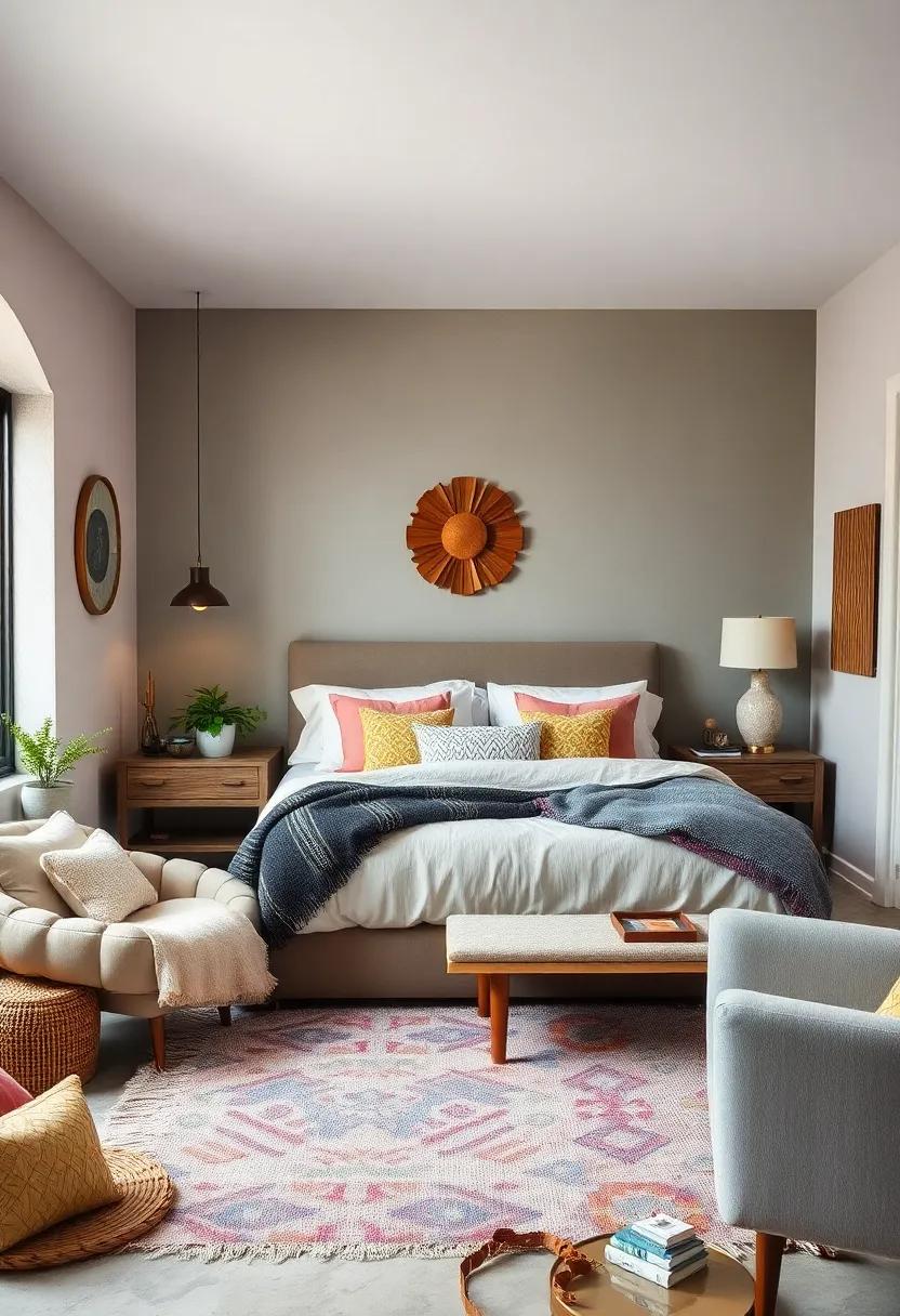 Textured Layers: Mix and match‍ different textures—think velvet pillows, knitted throws, and⁤ fringed rugs—for ⁣a cozy, inviting atmosphere