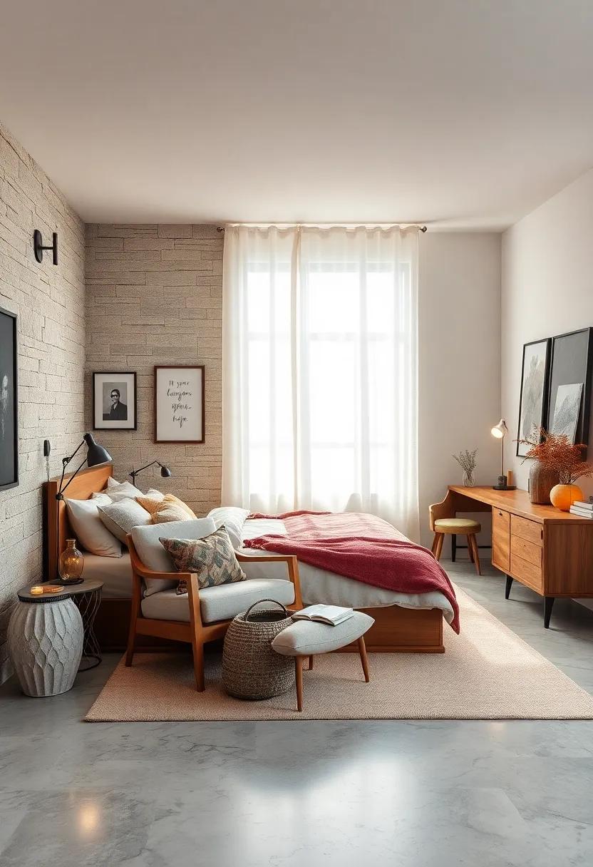 Themed Corners: Create themed nooks within your bedroom, such as a reading corner with a comfy chair and shelves,⁤ or a workspace⁤ adorned with inspirational decor