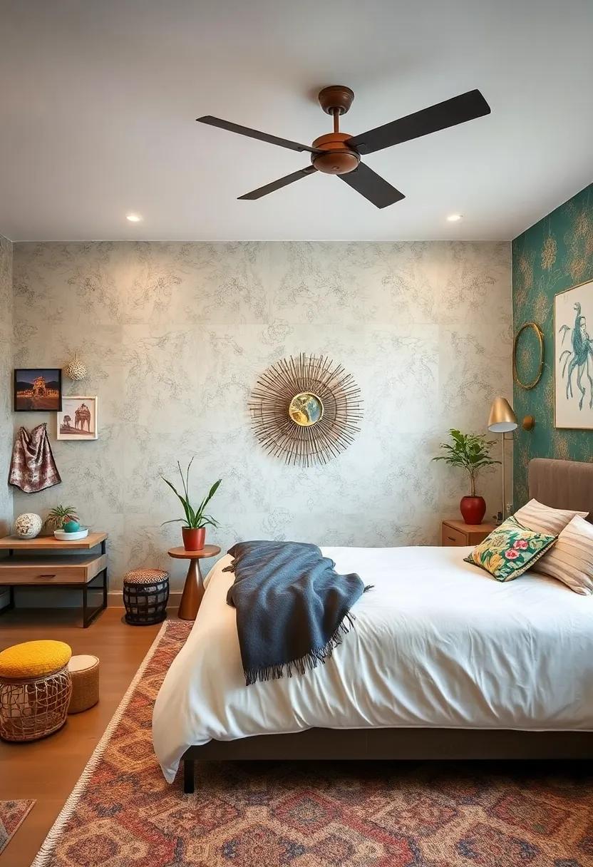Unique Wall Treatments:⁢ Experiment with unconventional ​wallpaper, stenciled designs, ⁣or even a painted accent wall to add interest and depth