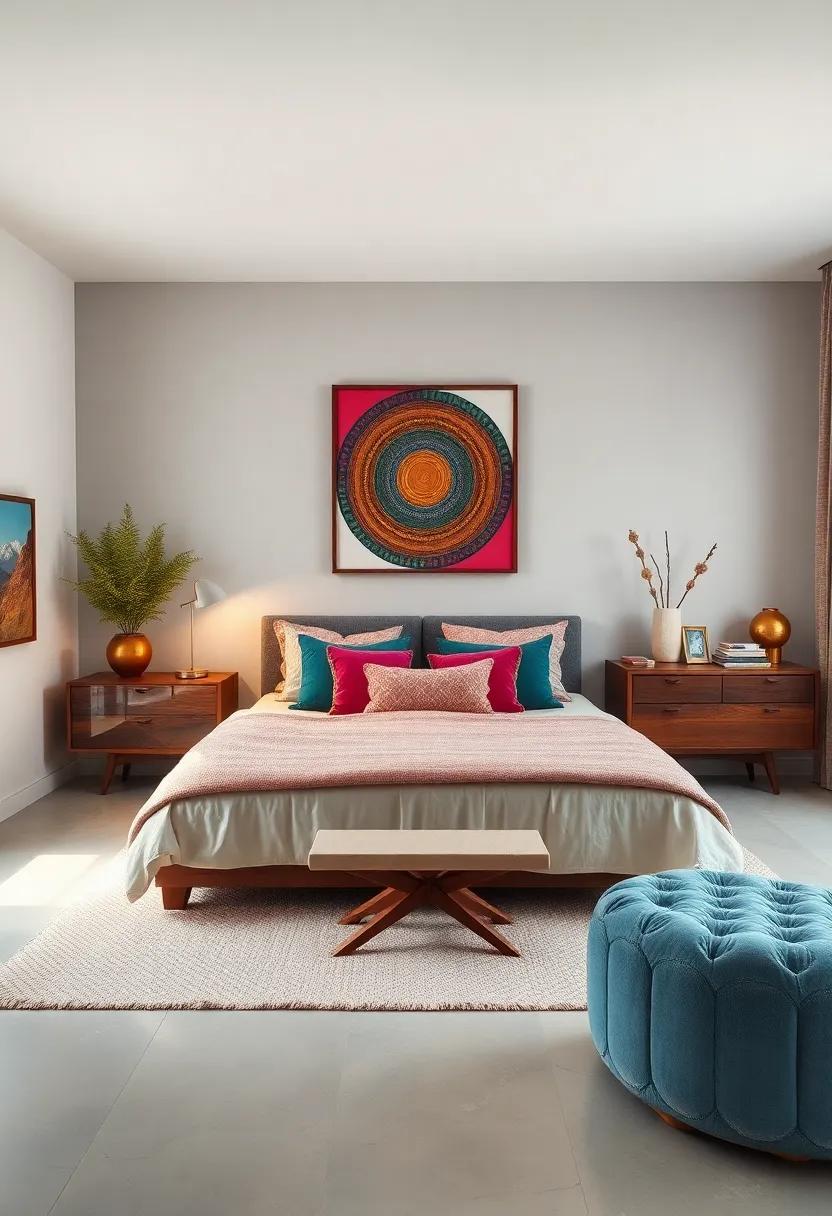 Whimsical Accessories: Look for quirky decor items like fun throw pillows, playful wall art, or unique sculptures that spark ⁢joy