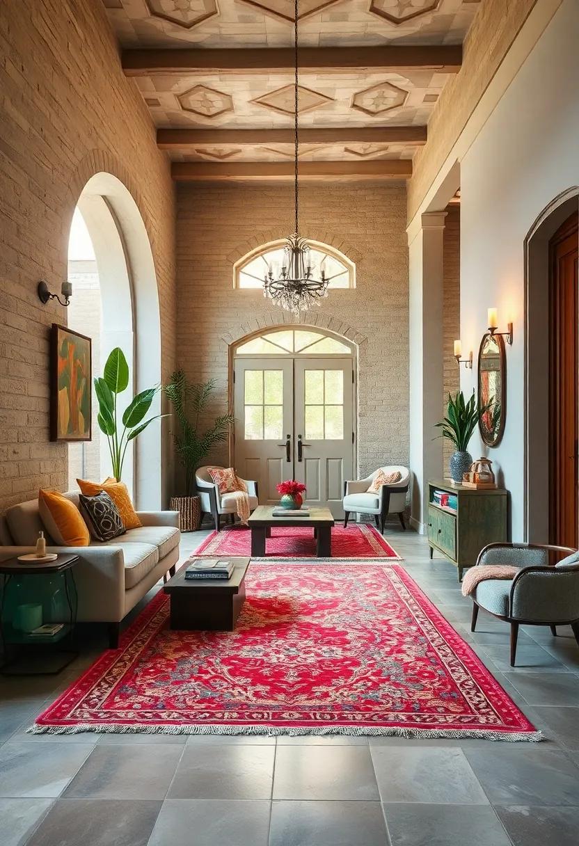 Embrace⁣ the charm of a mismatched ensemble with a ​collection of layered rugs that ​reflect your unique style ⁢and personality