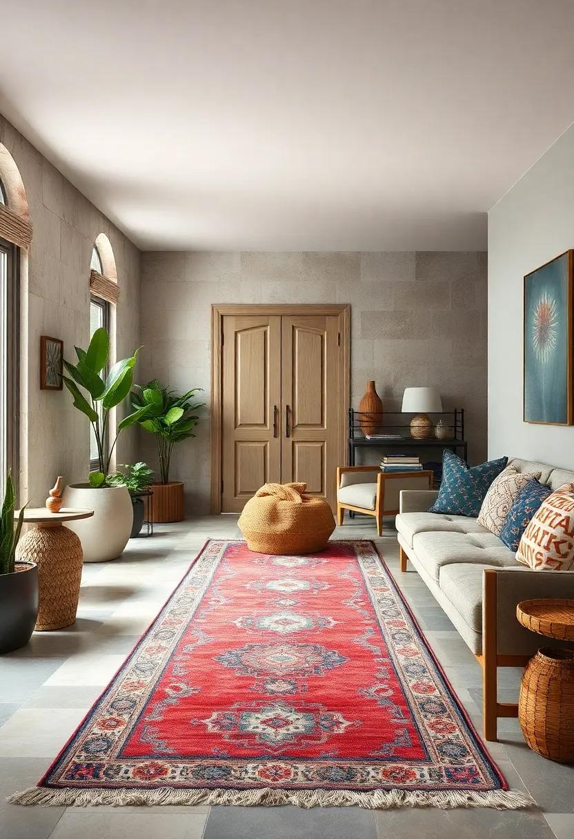 Emphasize the ⁢cultural richness brought by a handmade Turkish runner that ‍unveils stories and artistry with each step