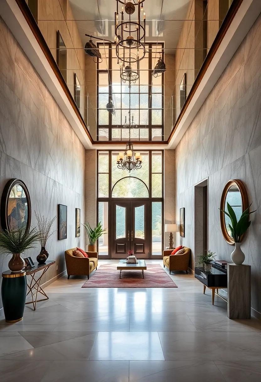 Focal Points: Designing an Entryway that Draws the eye Upward