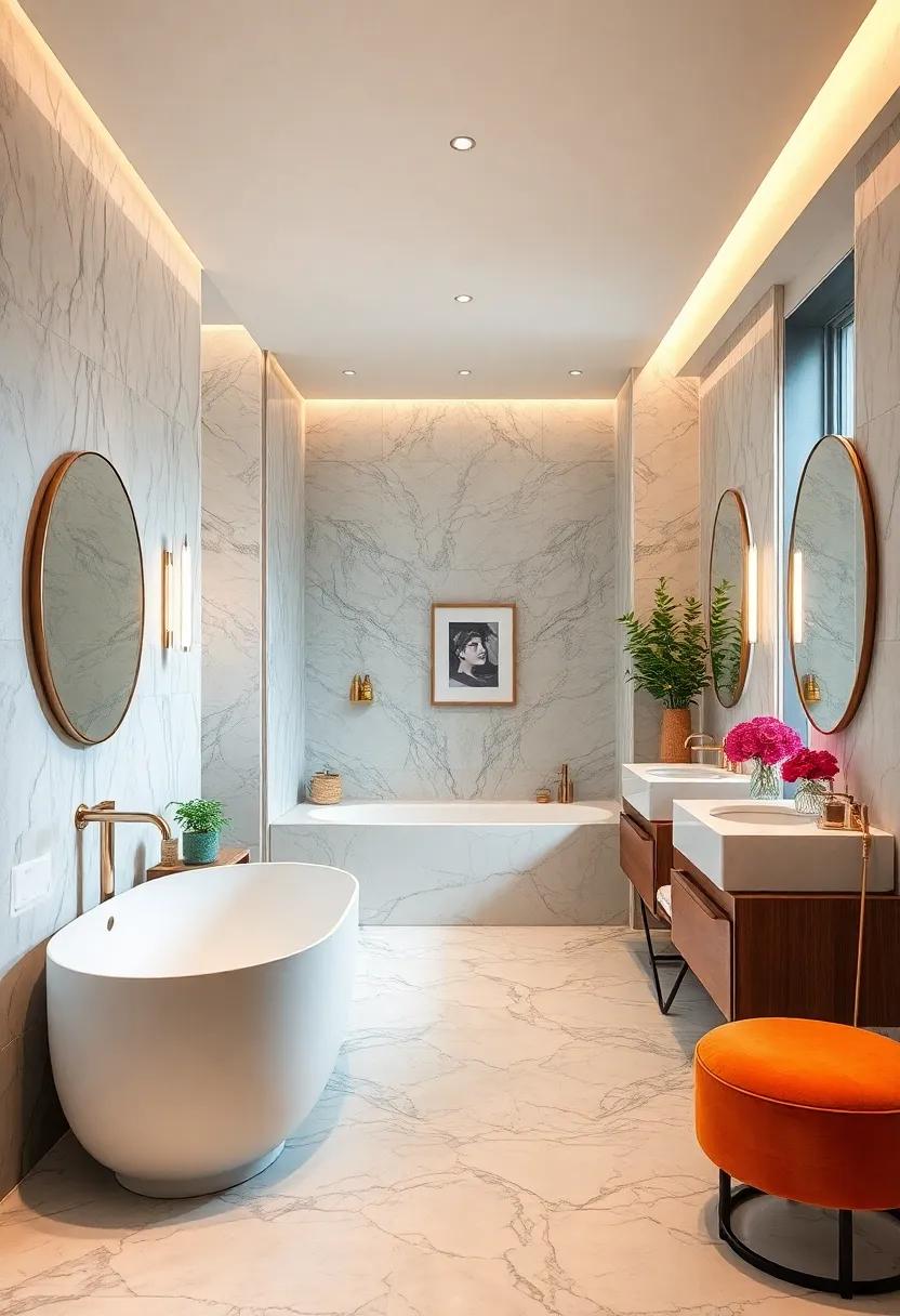 Personal Touches: Incorporate personal elements, ​like framed photos or treasured​ decor items, that reflect ⁣your style while allowing the marble to shine