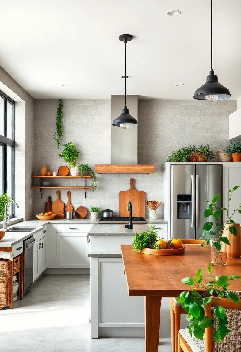 Captivating Wall Murals Merging Farm Life⁢ with Kitchen Heart