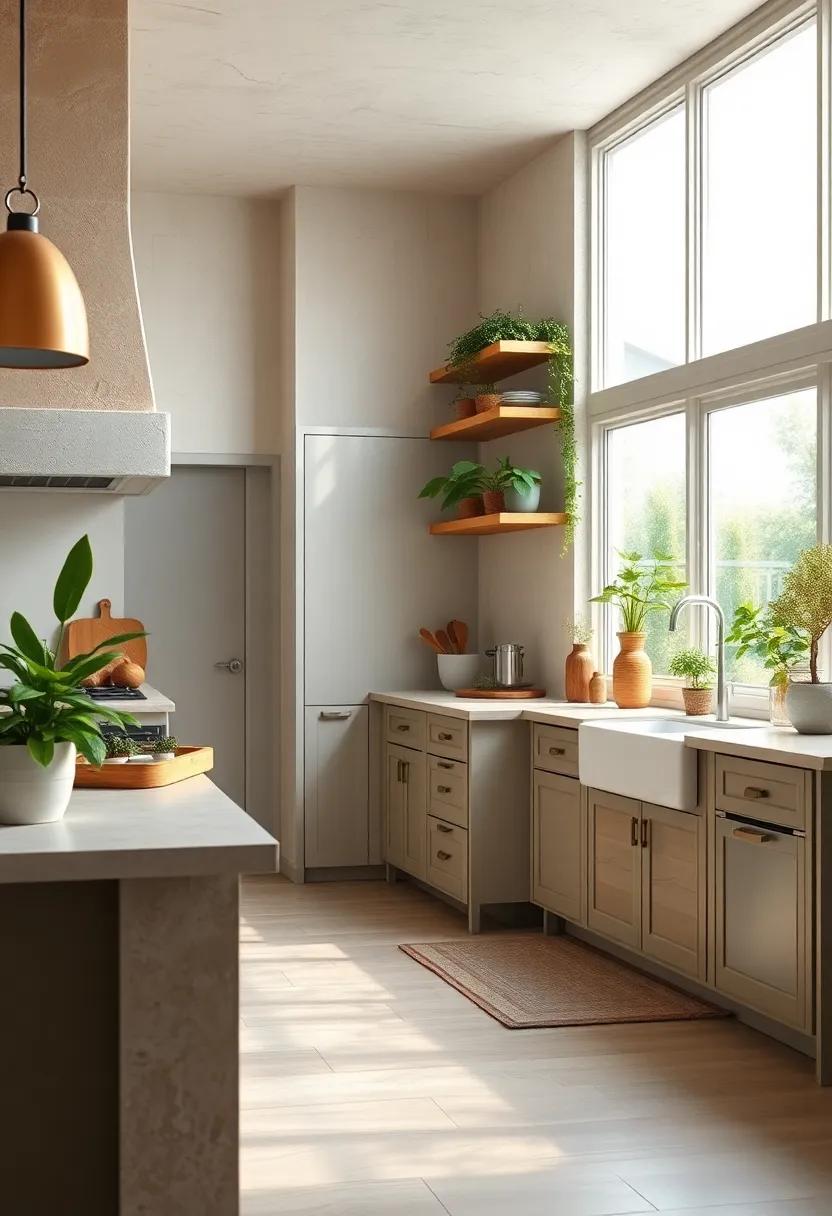 Elevated Plant Stands Imbuing ​The Kitchen with​ Life and Energy