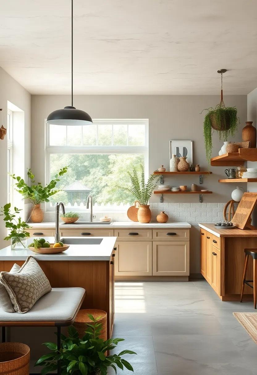 Subtle Earth Tones Emphasizing ⁤the Beauty of Organic Living