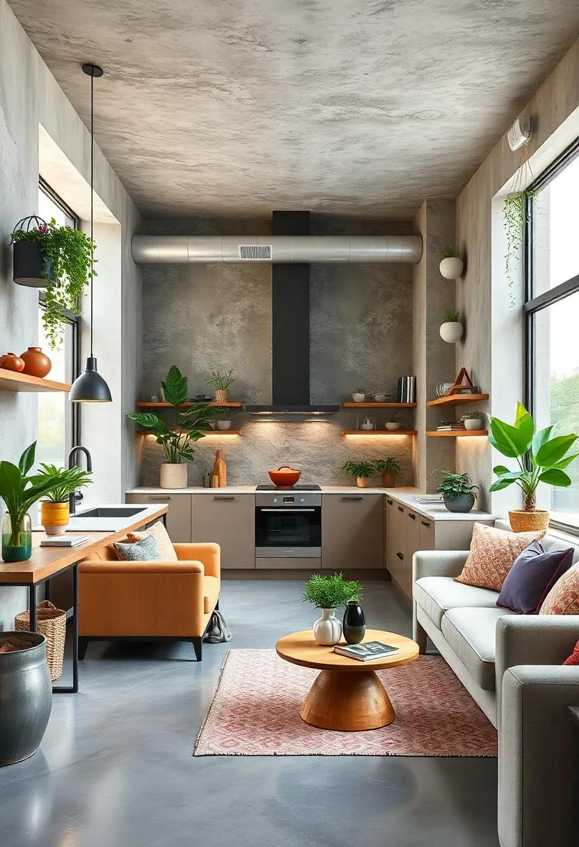 Incorporate Plants: Add greenery with hanging plants or herb pots to create a⁢ refreshing atmosphere and improve air‍ quality