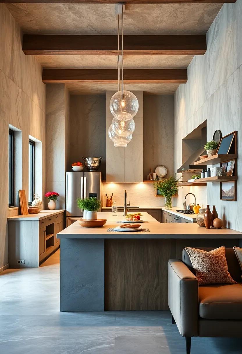 Install a Raised Counter: Raise a section of your countertops to separate cooking and dining ‌areas while maintaining an open view