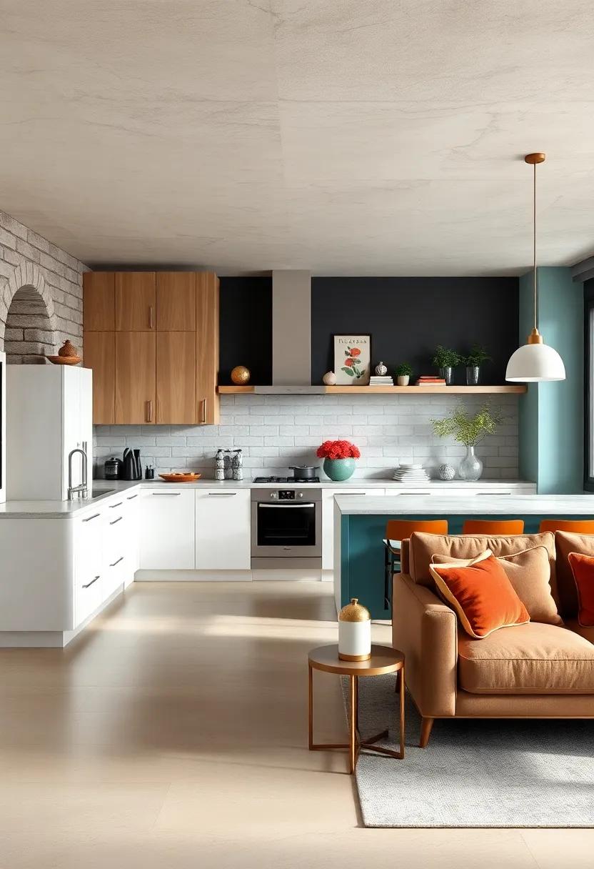 Use a Bold Paint ⁤Accent:⁢ Feature one​ wall with a bold paint color that can serve as a ‌statement piece, drawing ⁣the eye and creating style